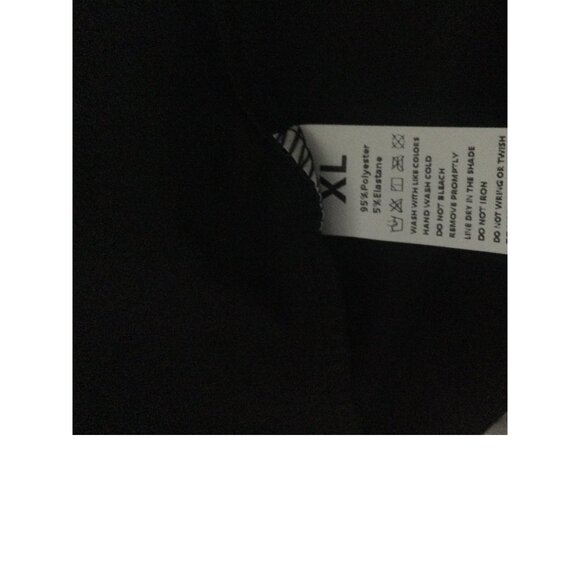 Shiny Black Faux Leather Mini Skirt*Side Slit*Sissy*Femboy*Cosplay*XL*NIP - Picture 3 of 4